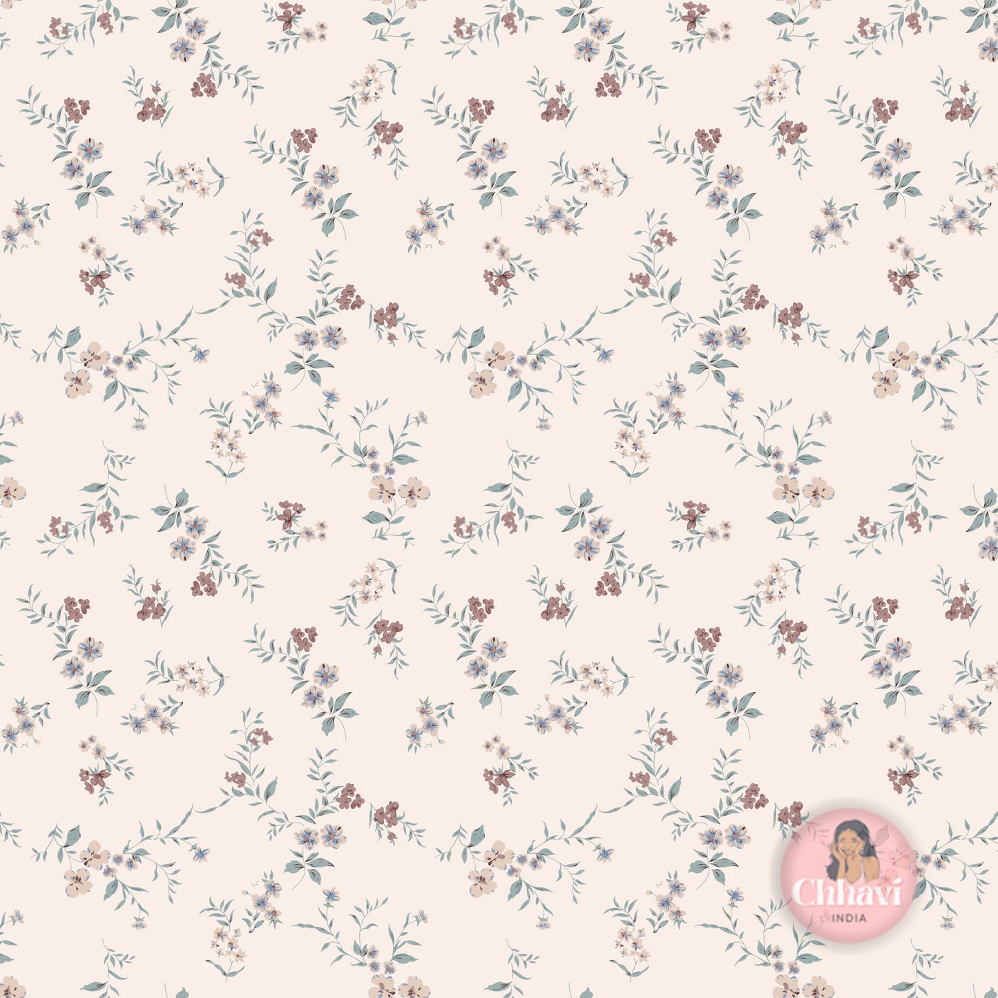 CHHAVI INDIA 210 TC Microfiber Waterproof Printed Fitted (Elastic) Bedsheet