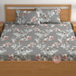 CHHAVI INDIA 180 TC Microfiber Double Fitted  Size Printed Bedsheet