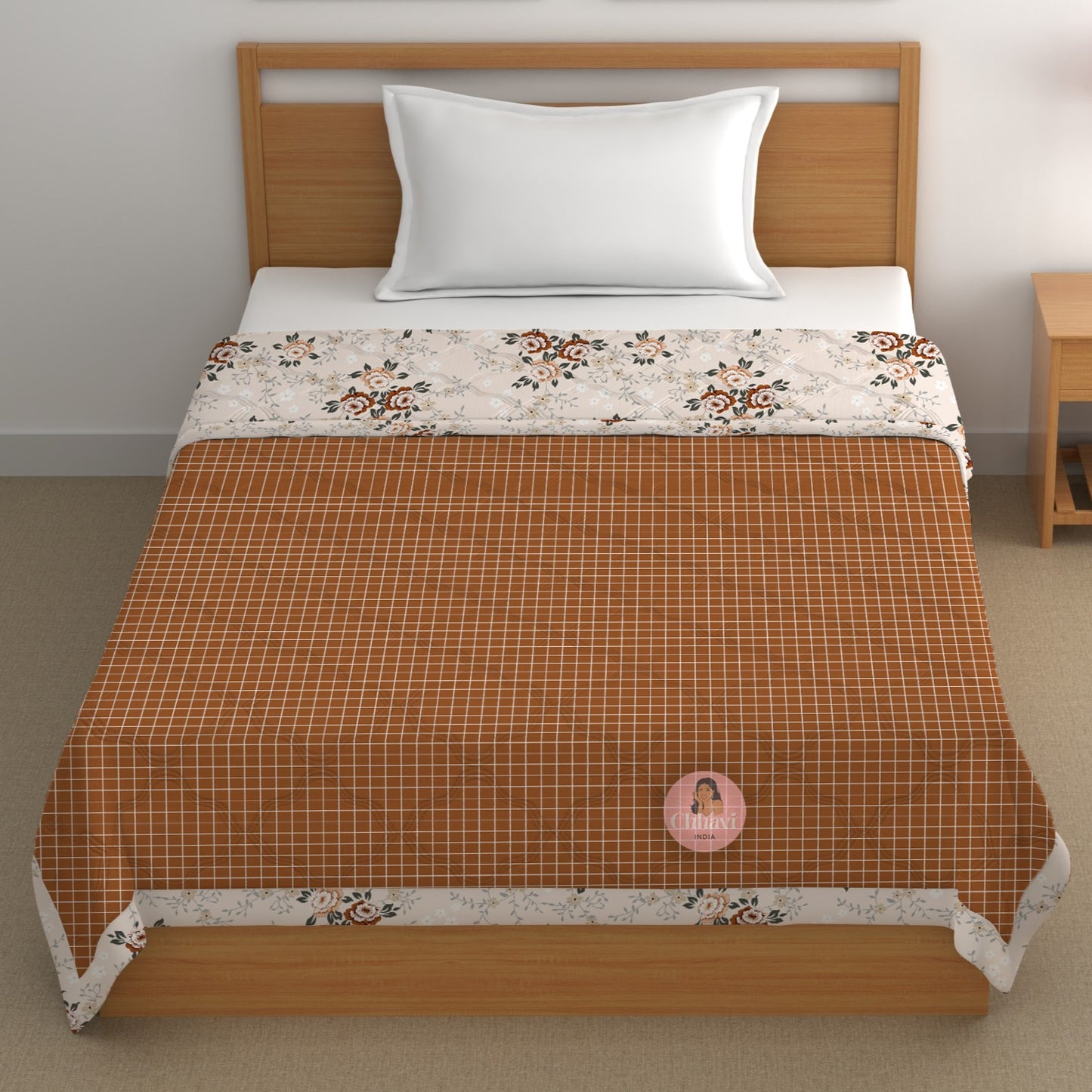 Chhavi india 210 TC single Bed Comforter
