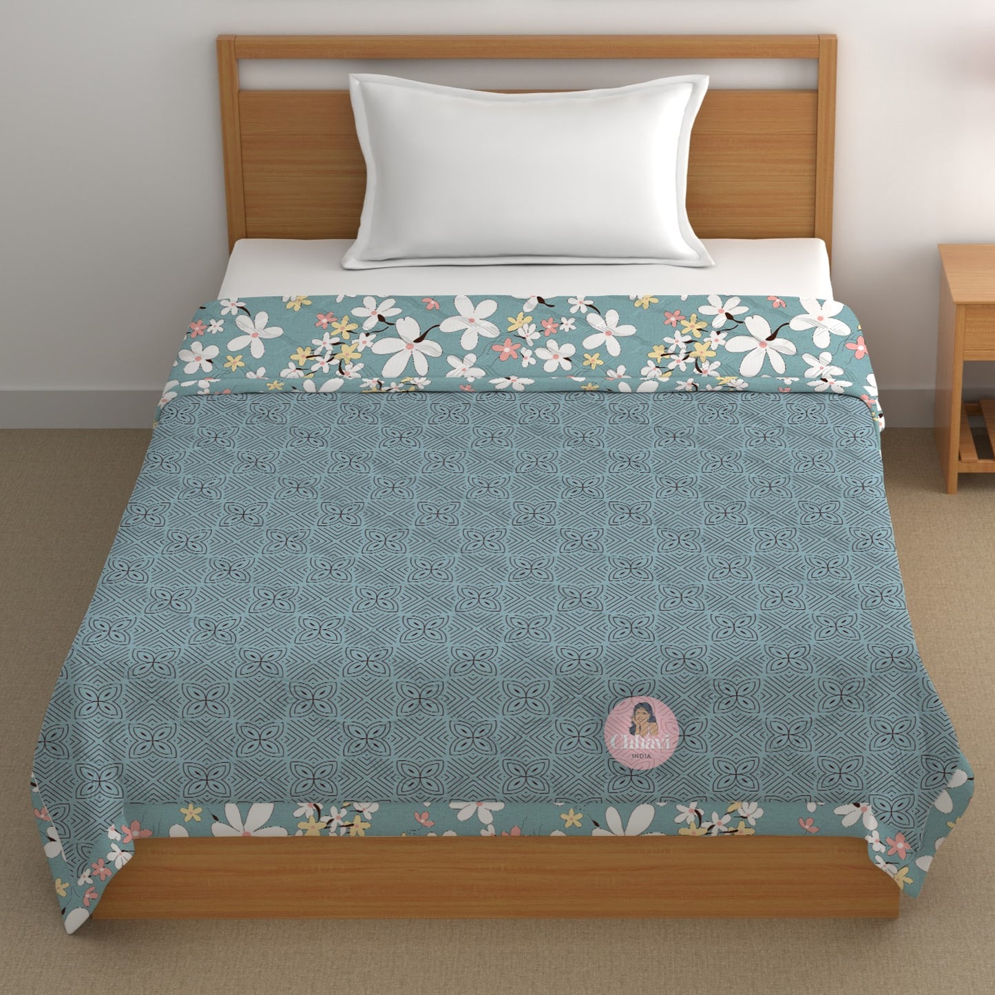 Chhavi india 210 TC single Bed Comforter
