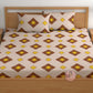 CHHAVI INDIA 180 TC Microfiber Printed Double Bedsheet With 2 Pillow Covers
