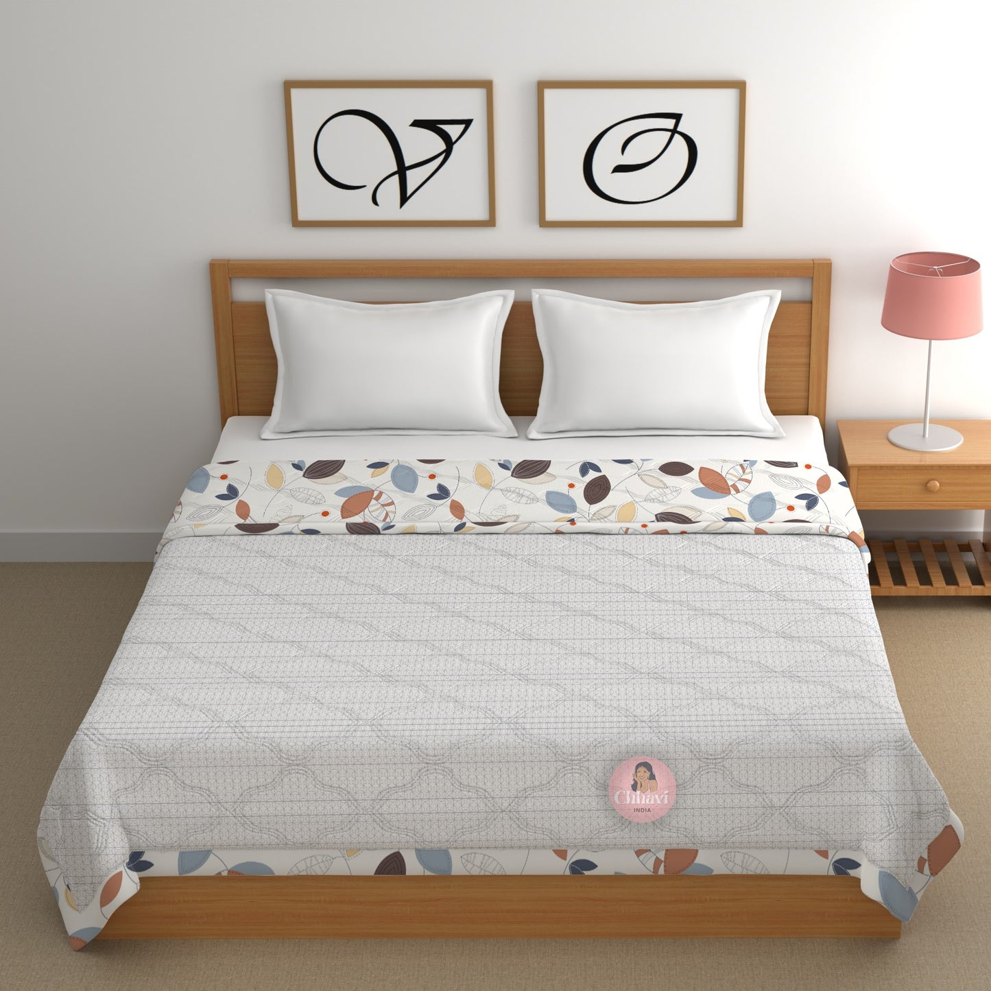 CHHAVI INDIA Printed Double Comforter for AC Room