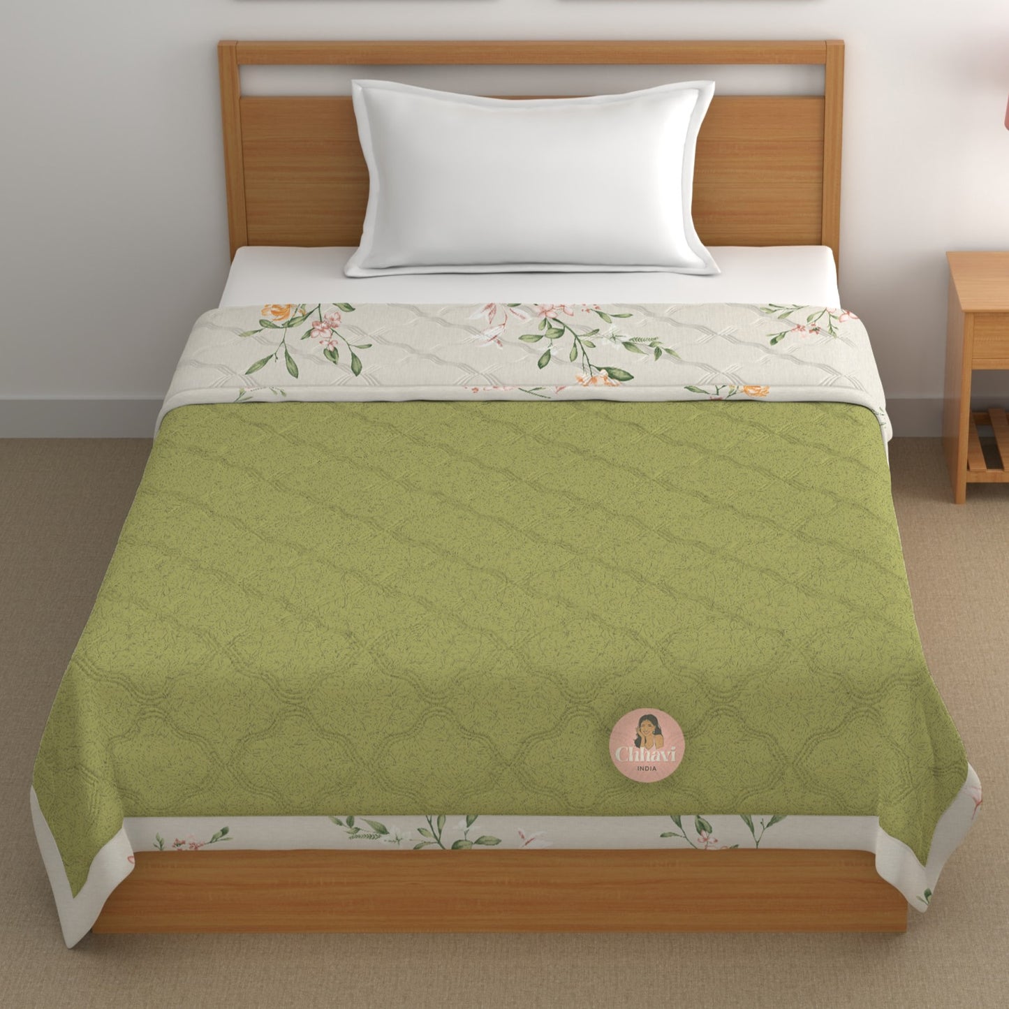 Chhavi india 210 TC single Bed Comforter