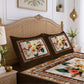 CHHAVI INDIA 210 TC Microfiber Printed King Size Bedsheet With 2 Pillow Covers (Copy)
