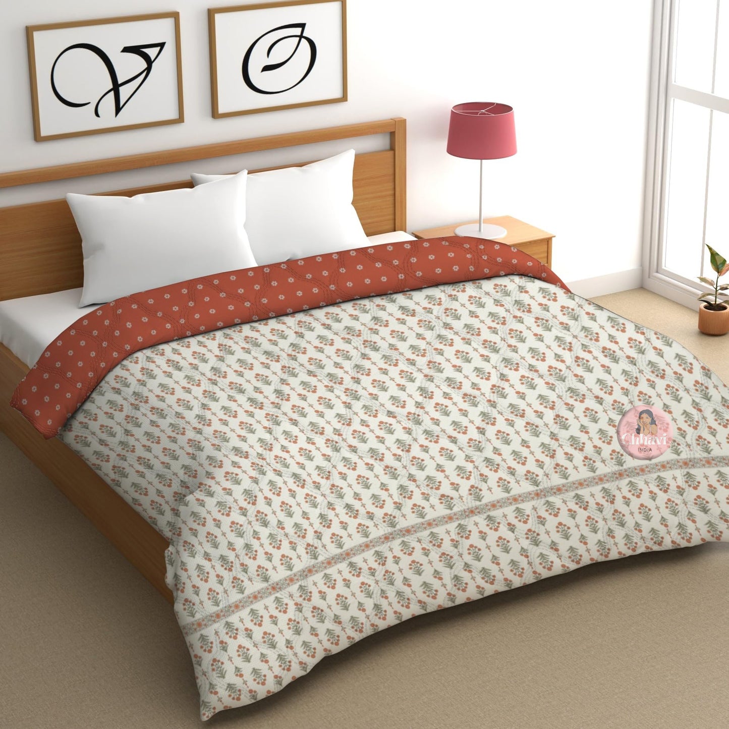 CHHAVI INDIA 210 TC DOUBLE BED COMFORTER