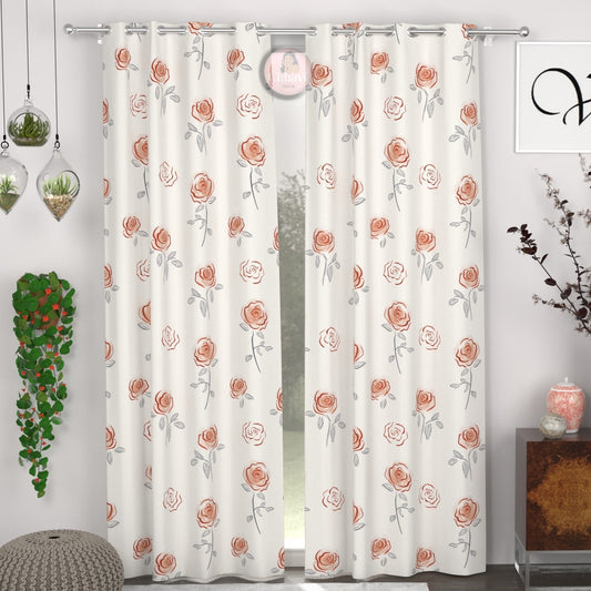 CHHAVI INDIA DESIGNER PRINTED DOOR CURTAIN PACK OF 2