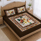 CHHAVI INDIA 210 TC Microfiber Printed King Size Bedsheet With 2 Pillow Covers (Copy)