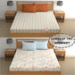 CHHAVI INDIA 210 TC Microfiber Printed Double Bedsheet With Pillow Covers