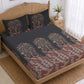 CHHAVI INDIA 210 TC Microfiber Printed King Size Bedsheet With 2 Pillow Covers