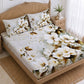 CHHAVI INDIA 210 TC Microfiber Printed King Size Bedsheet With 2 Pillow Covers