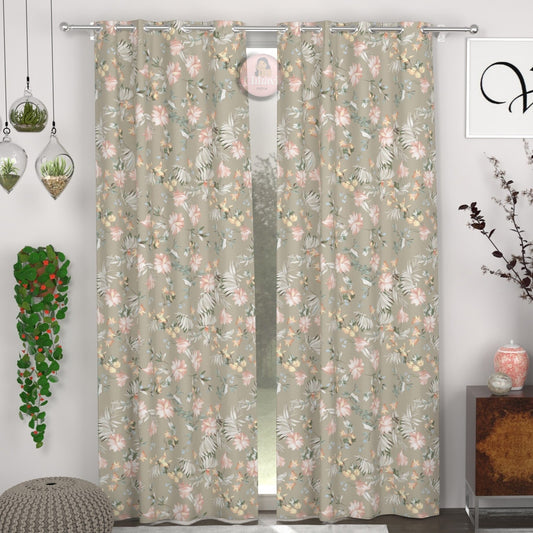 CHHAVI INDIA DESIGNER PRINTED DOOR CURTAIN PACK OF 2