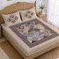 CHHAVI INDIA 210 TC Microfiber Printed King Size Bedsheet With 2 Pillow Covers