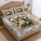 CHHAVI INDIA 210 TC Microfiber Printed King Size Bedsheet With 2 Pillow Covers