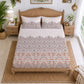 CHHAVI INDIA 210 TC Microfiber Printed King Size Bedsheet With 2 Pillow Covers