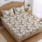 CHHAVI INDIA 210 TC Microfiber Printed King Size Bedsheet With 2 Pillow Covers