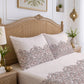 CHHAVI INDIA 210 TC Microfiber Printed King Size Bedsheet With 2 Pillow Covers