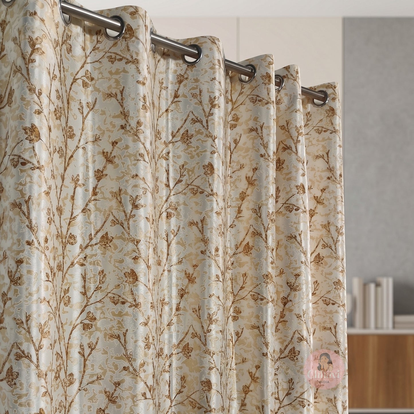CHHAVI INDIA DESIGNER PRINTED DOOR CURTAIN PACK OF 2