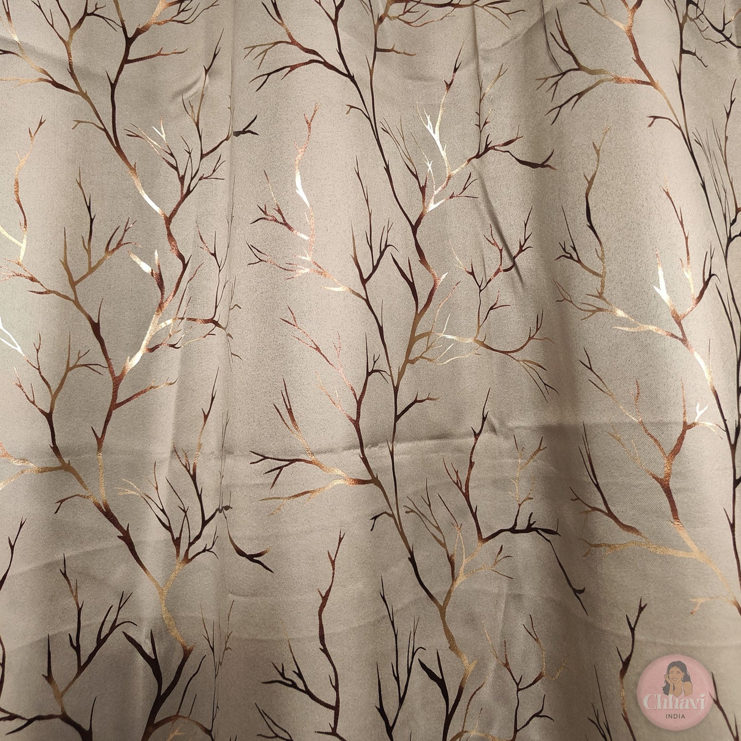 CHHAVI INDIA DESIGNER PRINTED BLACKOUT DOOR CURTAIN PACK OF 2