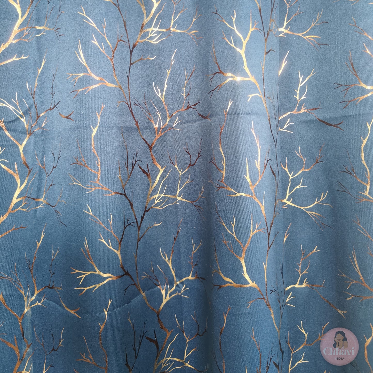 CHHAVI INDIA DESIGNER PRINTED BLACKOUT DOOR CURTAIN PACK OF 2