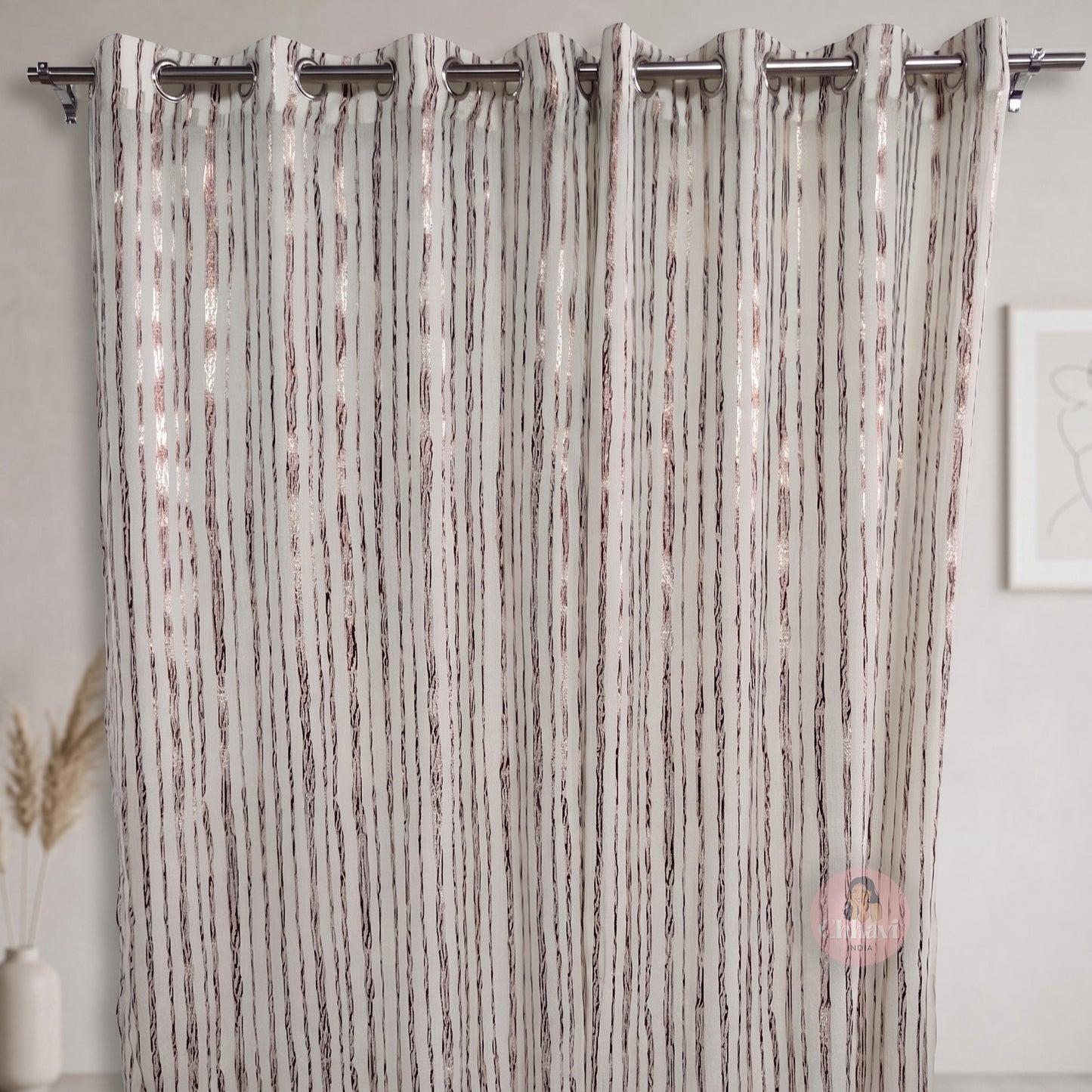CHHAVI INDIA DESIGNER PRINTED DOOR CURTAIN PACK OF 2