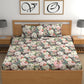 CHHAVI INDIA 210 TC Microfiber Printed Double Bedsheet With Pillow Covers
