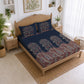 CHHAVI INDIA 210 TC Microfiber Printed King Size Bedsheet With 2 Pillow Covers