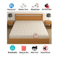 CHHAVI INDIA 210 TC Microfiber Waterproof Printed Fitted (Elastic) Bedsheet