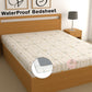 CHHAVI INDIA 210 TC Microfiber Waterproof Printed Fitted (Elastic) Bedsheet