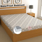 CHHAVI INDIA 210 TC Microfiber Waterproof Printed Fitted (Elastic) Bedsheet