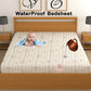 CHHAVI INDIA 210 TC Microfiber Waterproof Printed Fitted (Elastic) Bedsheet
