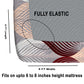 CHHAVI INDIA 210 TC Microfiber Double Fitted  Size Printed Bedsheet with pillow covers