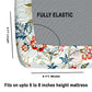 CHHAVI INDIA 210 TC Microfiber Double Fitted  Size Printed Bedsheet