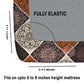 CHHAVI INDIA 210 TC Microfiber Double Fitted  Size Printed Bedsheet