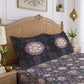 CHHAVI INDIA 210 TC Microfiber Printed King Size Bedsheet With 2 Pillow Covers