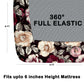 CHHAVI INDIA 210 TC Microfiber Double Fitted  Size Printed Bedsheet with 2 pillow covers