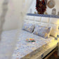 CHHAVI INDIA 210 TC Microfiber Printed King Size Bedsheet With Pillow Covers
