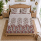 CHHAVI INDIA 210 TC Microfiber Printed King Size Bedsheet With 2 Pillow Covers