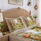 CHHAVI INDIA 210 TC Microfiber Printed King Size Bedsheet With 2 Pillow Covers