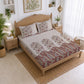 CHHAVI INDIA 210 TC Microfiber Printed King Size Bedsheet With 2 Pillow Covers