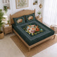 CHHAVI INDIA 210 TC Microfiber Printed King Size Bedsheet With 2 Pillow Covers