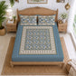 CHHAVI INDIA 210 TC Microfiber Printed King Size Bedsheet With 2 Pillow Covers
