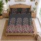 CHHAVI INDIA 210 TC Microfiber Printed King Size Bedsheet With 2 Pillow Covers