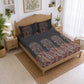 CHHAVI INDIA 210 TC Microfiber Printed King Size Bedsheet With 2 Pillow Covers