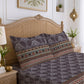 CHHAVI INDIA 210 TC Microfiber Printed King Size Bedsheet With 2 Pillow Covers