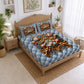 CHHAVI INDIA 210 TC Microfiber Printed King Size Bedsheet With 2 Pillow Covers
