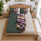 CHHAVI INDIA 210 TC Microfiber Printed King Size Bedsheet With 2 Pillow Covers