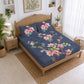 CHHAVI INDIA 210 TC Microfiber Printed King Size Bedsheet With 2 Pillow Covers