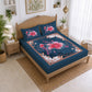 CHHAVI INDIA 210 TC Microfiber Printed King Size Bedsheet With 2 Pillow Covers