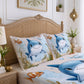 CHHAVI INDIA 210 TC Microfiber Printed King Size Bedsheet With 2 Pillow Covers