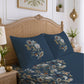 CHHAVI INDIA 210 TC Microfiber Printed King Size Bedsheet With 2 Pillow Covers